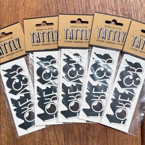 TATTLY TEMPORARY FOREVER TATTOOS: 
10 Total Tattoos